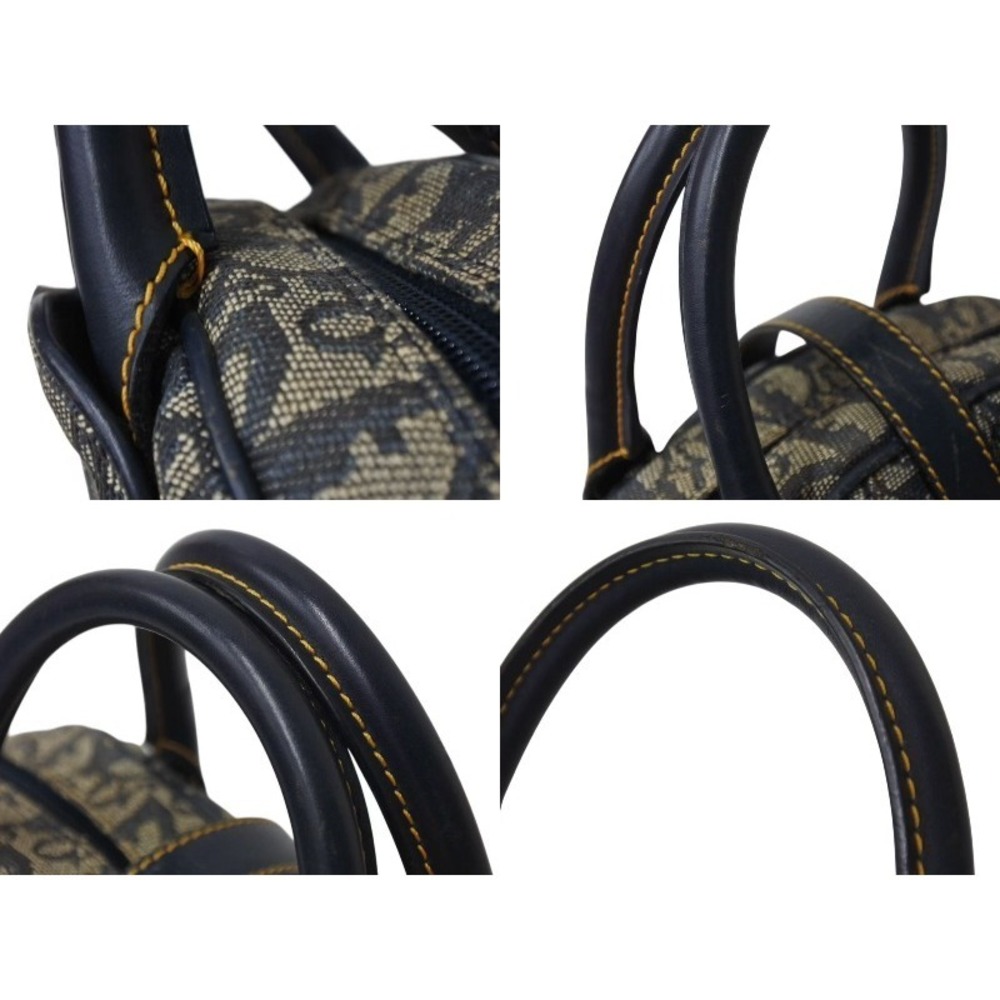 Christian Dior Double Saddle Bag Trotter Navy Blue - Picture 6 of 10